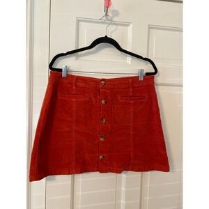 True craft Corduroy mini skirt